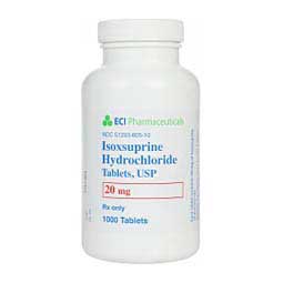 Isoxsuprine for Horses & Dogs Generic (brand may vary)